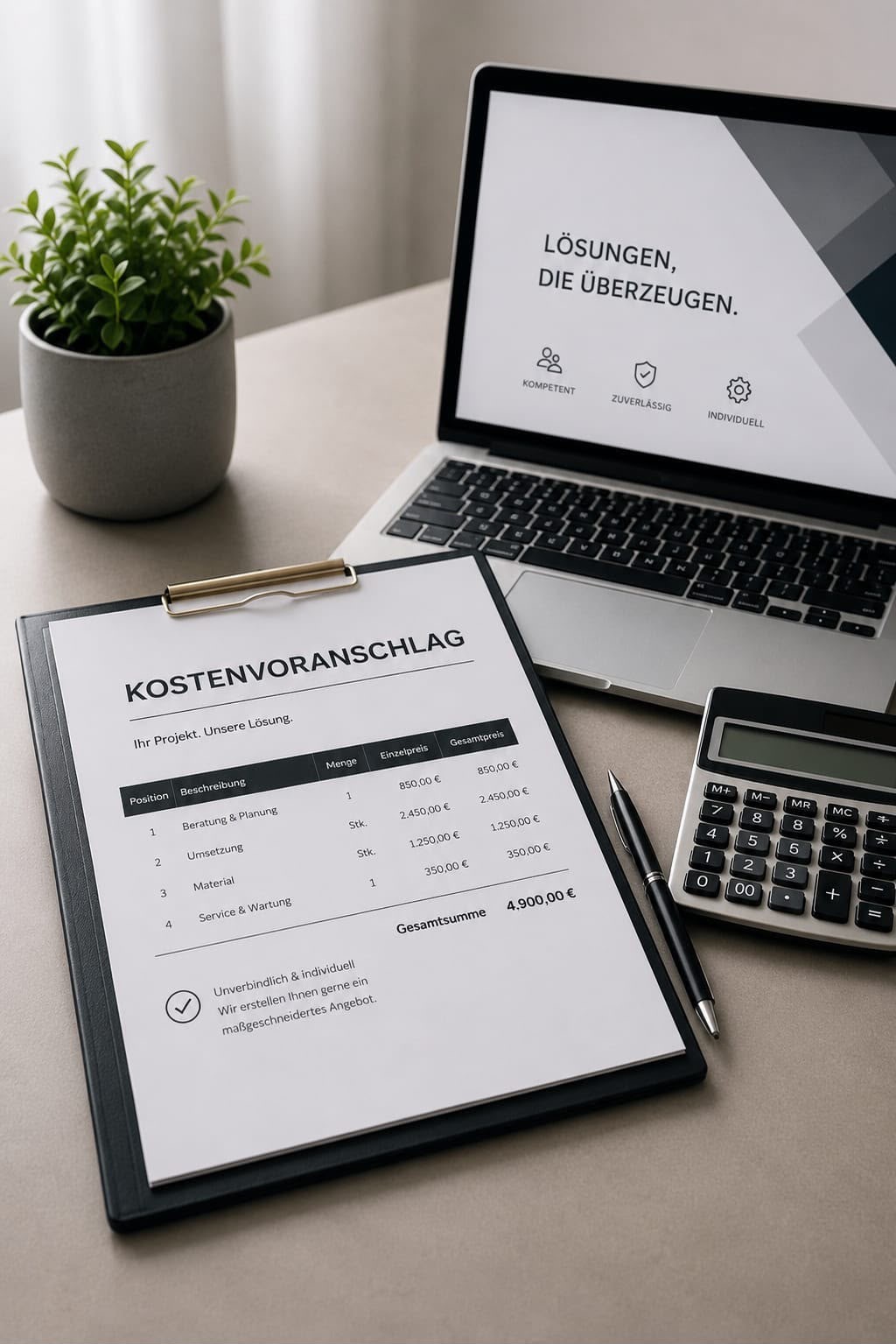 kostenvoranschlag